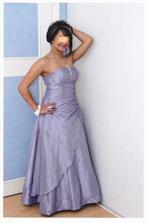 Elegante avondjurk in parma — Maat 36, Kleding | Dames, Paars, Cocktailjurk, Ophalen of Verzenden, Zo goed als nieuw