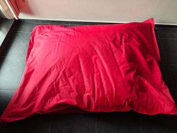 Fatboy zitzak, Maison & Meubles, Sièges-poires, Enlèvement, Utilisé, Rouge, Pouf