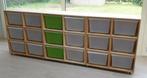 3 modules+ 18obrengdozen op wielen +deksel, Ophalen, Gebruikt