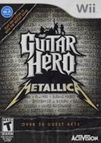 Jeu Wii Guitar Hero : Metallica., Consoles de jeu & Jeux vidéo, Comme neuf, Musique, À partir de 12 ans, Enlèvement ou Envoi
