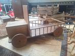 Grote houten speelgoed auto / vrachtwagen, Antiek en Kunst, Ophalen