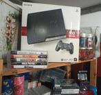 Ps 3 + 5 jeux + manette + tous les cable +, Ophalen of Verzenden, Zo goed als nieuw