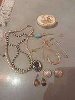 Vintage juwelen set, Verzenden, Overige materialen, Overige typen, Verguld
