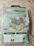 vigeroot bloempot in stof, Ophalen, Overige materialen, Minder dan 30 cm, Minder dan 60 cm