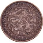 Pays-Bas 1 cent, 1917, Timbres & Monnaies, Monnaies | Pays-Bas, 1 centime, Enlèvement ou Envoi, Monnaie en vrac