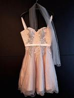 Gala jurk Maat 38, Kleding | Dames, Ophalen, Zo goed als nieuw, Maat 38/40 (M), Roze