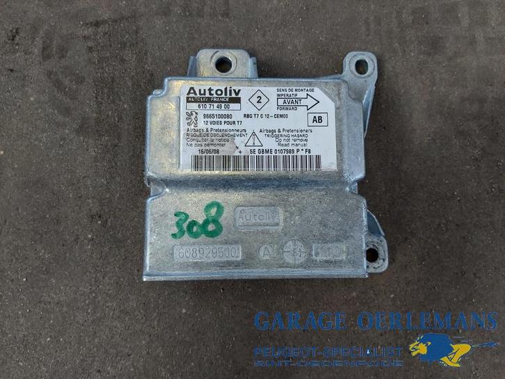 airbag module peugeot 308 sw, Auto-onderdelen, Dashboard en Schakelaars, Peugeot, Gebruikt, ARN erkend, Ophalen of Verzenden