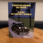 Carte du monde de Tintin - Éditions Moulinsart et Atlas, Collections, Comme neuf