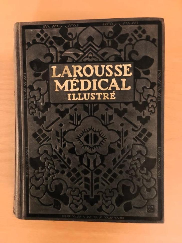 Larousse Médical illustré 1924 - leren band en gebonden, Antiek en Kunst, Antiek | Boeken en Manuscripten, Ophalen of Verzenden