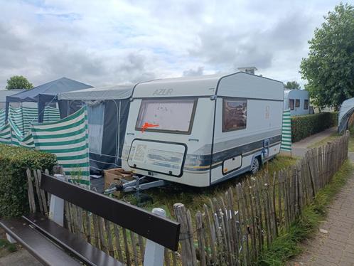 Knaus Caravane +Voortent + plaats tot End September oostende, Caravans en Kamperen, Caravans, Particulier, tot en met 3, Knaus