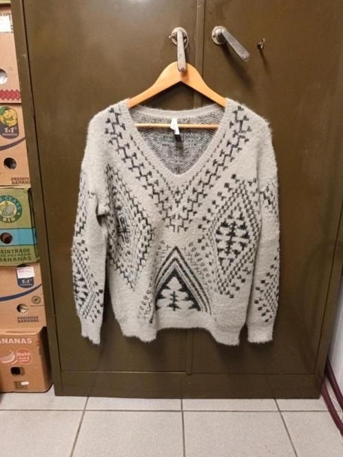Grijze damespull maat large., Kleding | Dames, Truien en Vesten, Gedragen, Maat 42/44 (L), Grijs, Verzenden