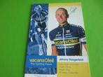 wielerkaart 2010 team vacansoleil   johnny hoogerland  signe, Verzenden, Zo goed als nieuw