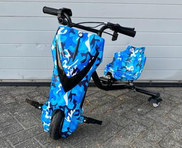 Elektrische Drift Trike Kart geel 250W 36V Bluetooth / Verin, Ophalen of Verzenden, Nieuw