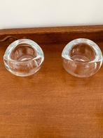 Iittala: twee SILMU kandelaarschalen voor theelichtje, Ophalen of Verzenden, Nieuw, Overige kleuren, Kandelaar