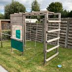 Houten speeltuig met accessoires, Kinderen en Baby's, Speelgoed | Buiten | Speeltoestellen, Ophalen, Gebruikt
