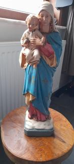 Maagd in gips 42 cm hoog, Ophalen