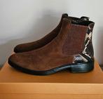 Suede enkellaarsjes Sergio Turri, Bruin, Lage of Enkellaarzen, Nieuw, Ophalen of Verzenden
