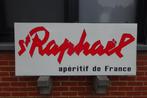 St Raphaël aperitief van Frankrijk 1966 origineel emaille, Ophalen, Zo goed als nieuw, Reclamebord