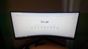 gaming scherm Samsung Odyssey G5 LC34G55TWWPXEN 34" 165Hz1ms