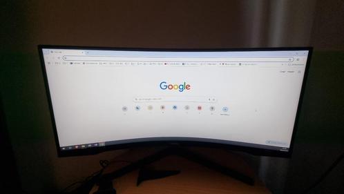 gaming scherm Samsung Odyssey G5 LC34G55TWWPXEN 34" 165Hz1ms, Computers en Software, Monitoren, Zo goed als nieuw, 151 t/m 200 Hz
