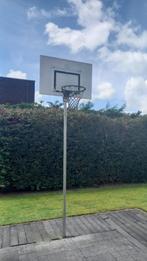 Inox basketbalpaal, Sport en Fitness, Ophalen, Gebruikt, Ring, Bord of Paal