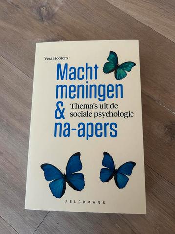 Vera Hoorens - Macht, meningen en na-apers beschikbaar voor biedingen