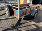 Ongeremde enkelas aanhangwagen 250x125, Auto diversen, Aanhangers en Bagagewagens, Ophalen, Gebruikt