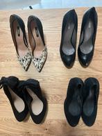 Quatre paires de pompes, taille 40, Enlèvement ou Envoi, Escarpins, Porté, Noir