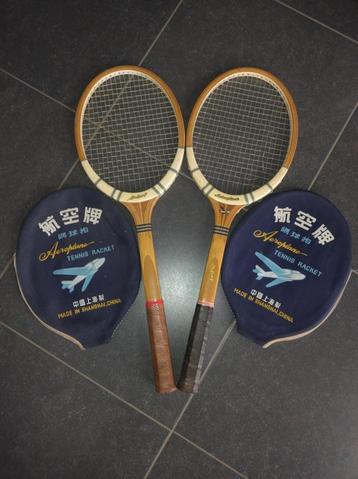 2 x Aeroplane 803 (made in Shanghai) tennisracket beschikbaar voor biedingen