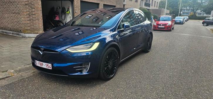 Tesla Model X Ludicrous 2021 7zit trekhaak., Autos, Tesla, Entreprise, Model X, Attache-remorque, Enlèvement