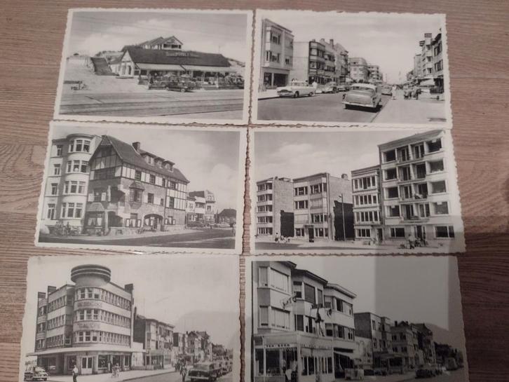 LOT: 6 oude POSTKAARTEN ST. IDESBALD (KOKSIJDE) oldtimers, Verzamelen, Postkaarten | België, Ongelopen, West-Vlaanderen, Ophalen of Verzenden