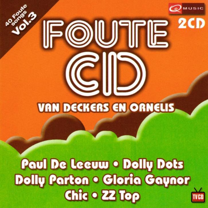 2-CD-BOX * Foute CD Van Deckers En Ornelis - Vol. 3, Cd's en Dvd's, Cd's | Pop, Ophalen of Verzenden