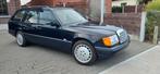 Mercedes Benz 300TE S124 Oldtimer 7 zitter prachtstaat, Auto's, Automaat, Stof, Blauw, 7 zetels
