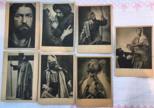 7 cartes postales 1930 Oberammergau, Collections, Cartes postales | Thème, Affranchie, 1920 à 1940, Culture et Média, Enlèvement ou Envoi