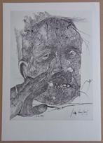 JAN BURSSENS / LOT VAN 3 STUKS / ZW-W LITHO / 32x45cm, Antiek en Kunst, Ophalen of Verzenden