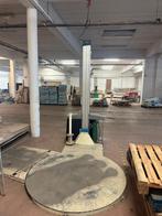 Enrubanneuse de palettes CYKLOP, Enlèvement