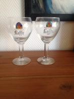 Leffe Glazen 33cl 2 stuks, Verzamelen, Biermerken, Ophalen of Verzenden, Gebruikt, Leffe
