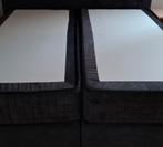 Boxspring Swiss Sense 180x200 ÉTAT NEUF, Gris, Comme neuf, Enlèvement, 180 cm