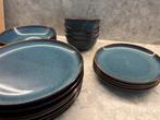 Ikea servies blauw, Huis en Inrichting, Keuken | Servies, Ophalen, Gebruikt, Overige stijlen, Aardewerk