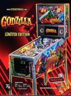 GODZILLA Limited Edition (LE) HUO nieuwstaat 260 plays, Verzamelen, Automaten | Flipperkasten, Ophalen, Stern, Onderdeel of Defecte kast