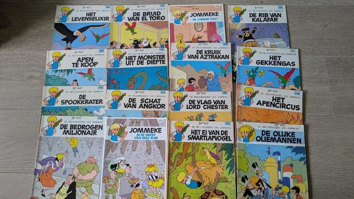 Jommeke lot, Livres, BD, Utilisé, Plusieurs BD, Enlèvement ou Envoi