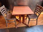 Beukenhouten eettafel 70x70, Huis en Inrichting, Ophalen, Gebruikt, 50 tot 100 cm, Vierkant