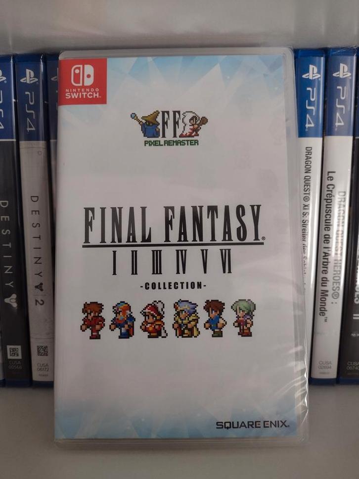 Switch-games „Final Fantasy I-VI Pixel Remaster” (nieuw), Games en Spelcomputers, Games | Nintendo Switch, Nieuw, Ophalen of Verzenden