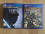 PS4 Jedi Fallen Order + Samurai Warriors 5 - nieuw, Enlèvement ou Envoi, Neuf