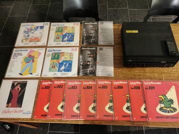 LASER DISC SPELER PIONEER CLD-150K KARAOKE + 14 Karaoke plat