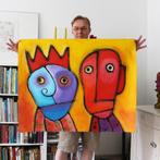 Schilderij 'de koude koning', Ophalen