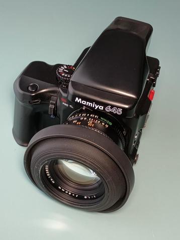 Mamiya 645 Pro TL + 80mm f/1.9C beschikbaar voor biedingen