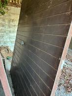 Houten poort, Ophalen, Gebruikt, 200 cm of meer, 200 cm of meer