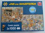 6 dozen Puzzels Jan van Haasteren 2 x 1000 stukjes, Enlèvement, 500 à 1500 pièces, Comme neuf, Puzzle