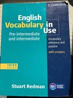 English vocabulary in use de Stuart REDMAN - CAMBRIDGE, Livres, Livres d'étude & Cours, Comme neuf, Enlèvement